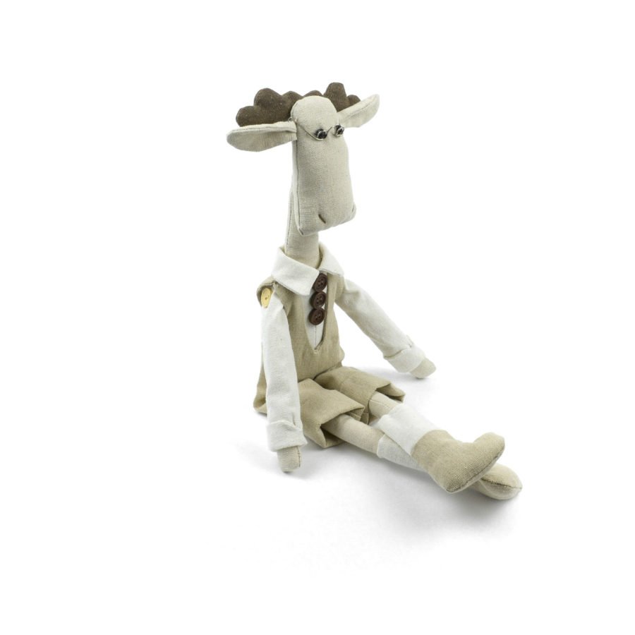 Elk Plush soft handmade toys for kids Times Hemp Company